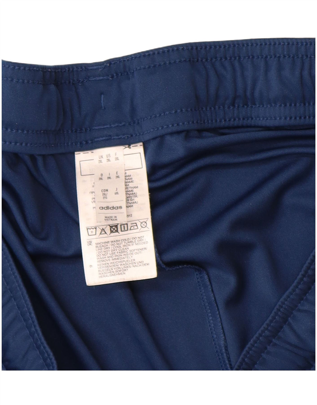 ADIDAS Pantalones cortos deportivos Aeroready para hombre 2XL Poliéster azul marino