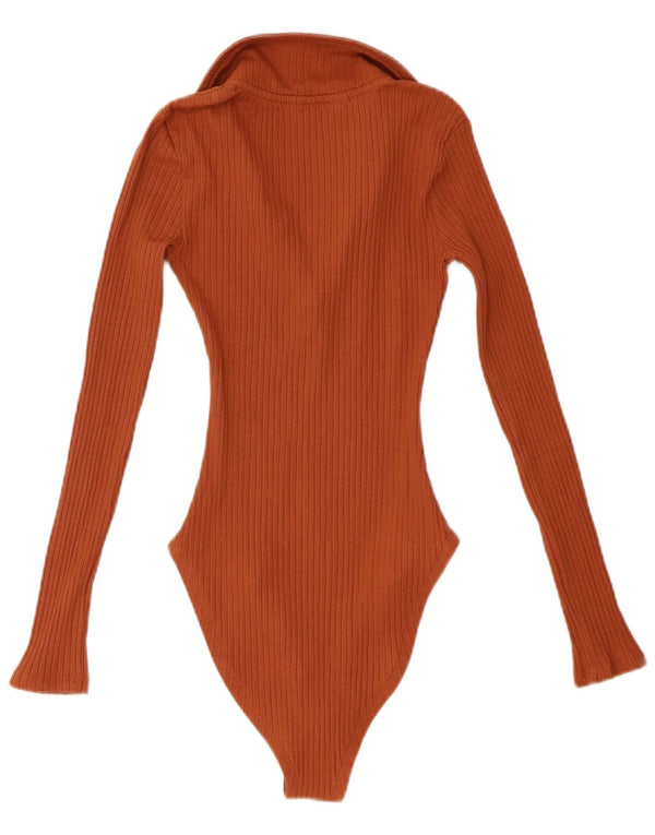 MISS SELFRIDGE Body para mujer UK 8 Small Marrón Algodón