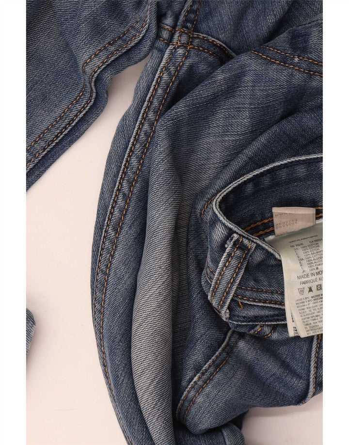 Diesel Hombre Vaqueros Slim Desgastados W31 L31 Algodón Azul
