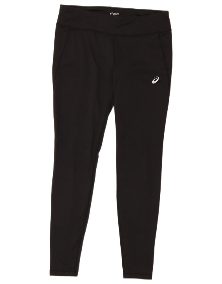 Asics Leggings para mujer UK 44 Grande Negro Poliéster Deportes