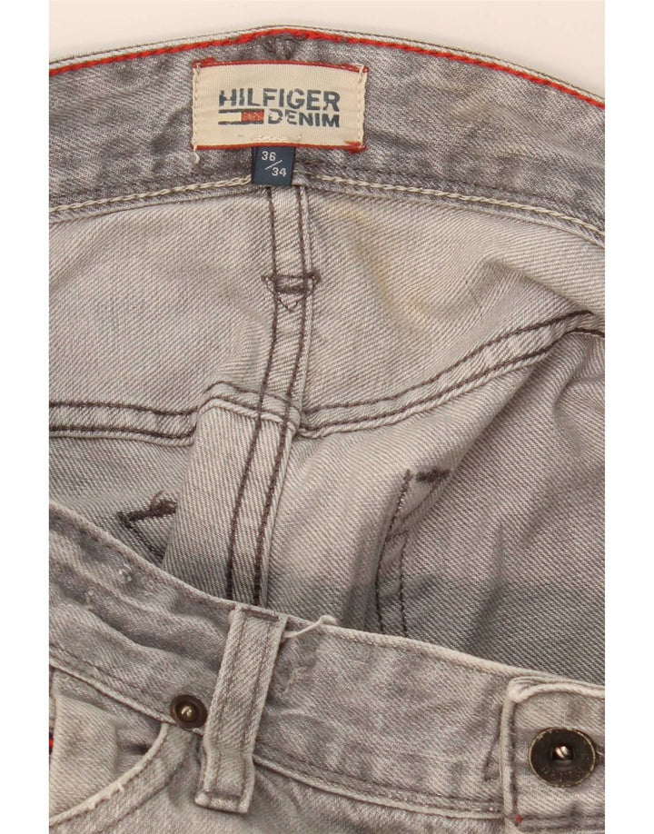 Tommy Hilfiger Vaqueros ajustados para hombre W36 L34 Gris
