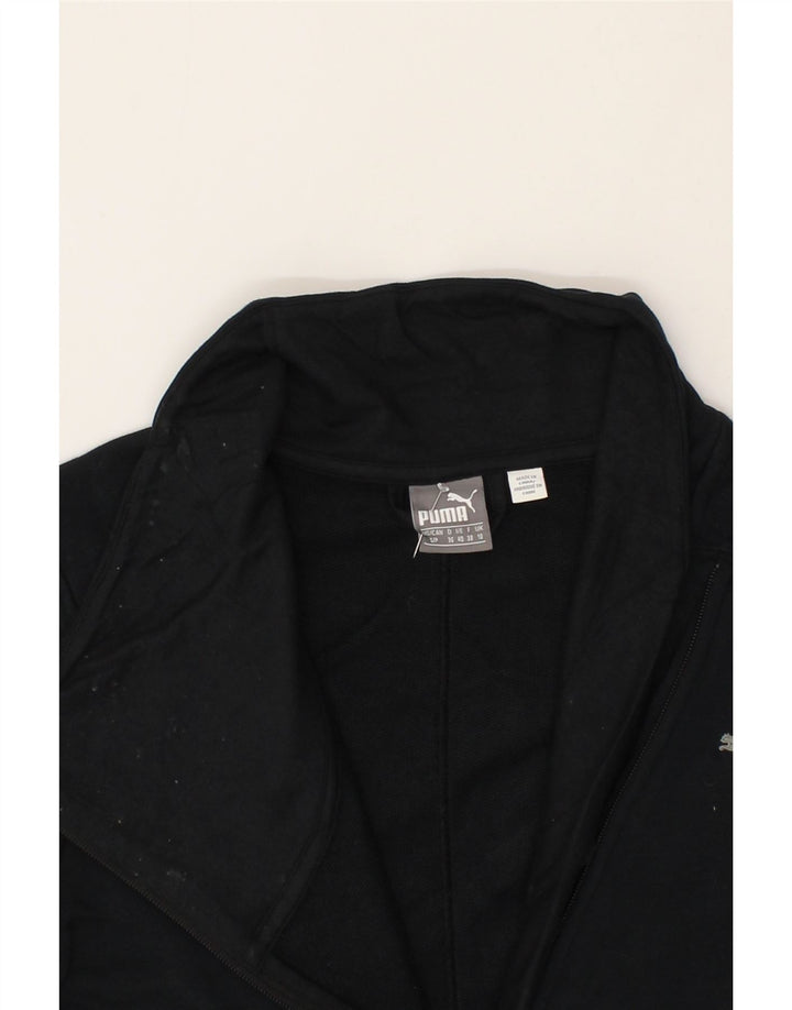 PUMA Chaqueta de chándal para mujer UK 10 Small Black
