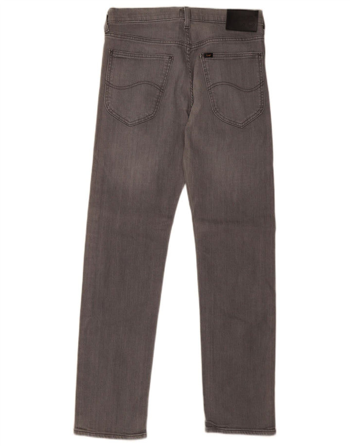 Lee Vaqueros Rectos Daren para Hombre W31 L32 Algodón Gris
