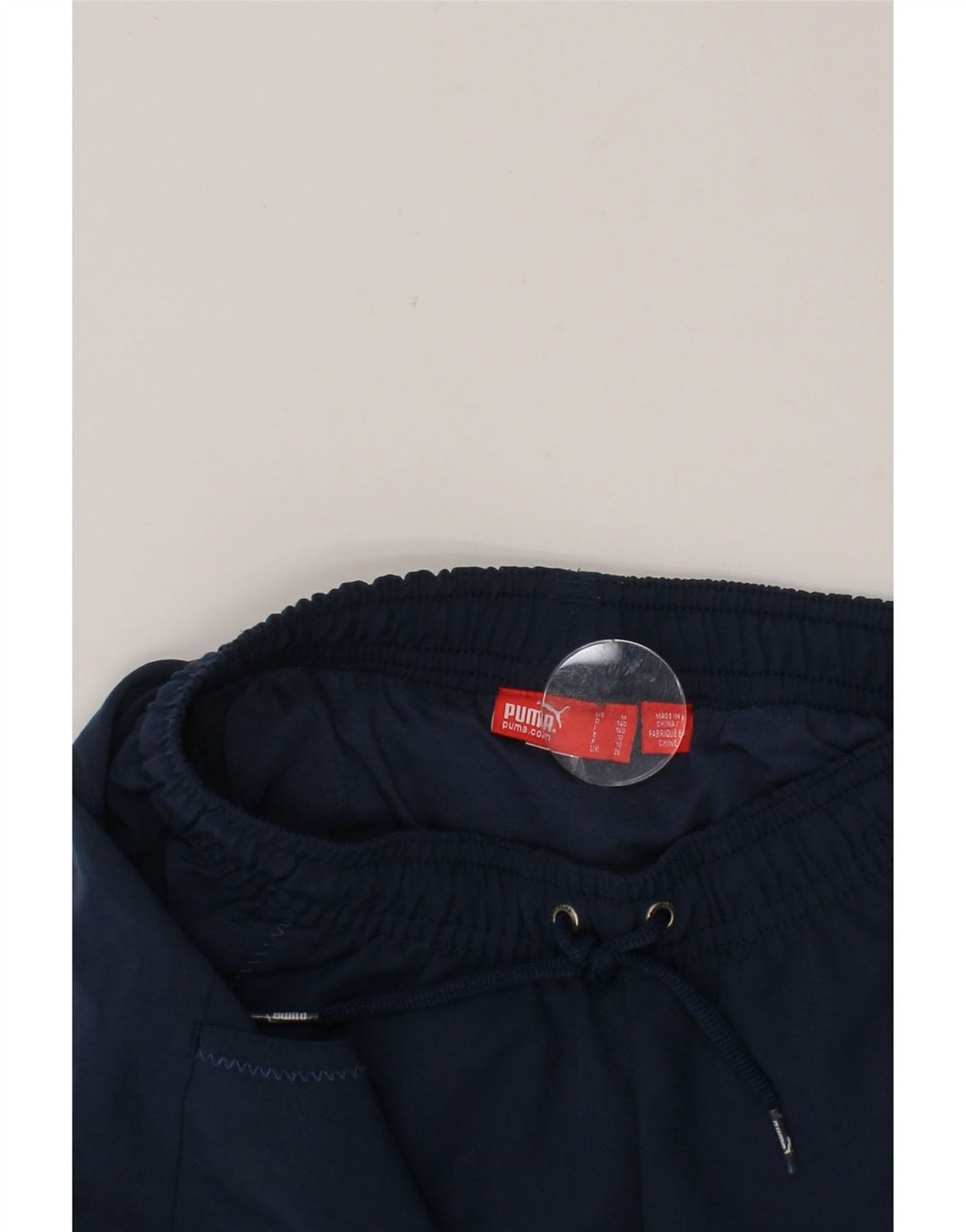 PUMA Boys Capri Tracksuit Trousers 9-10 Years Navy Blue Vintage Puma and Second-Hand Puma from Messina Hembry 