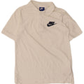 Nike Polo para niño 10-11 años Mediano Blanco Algodón