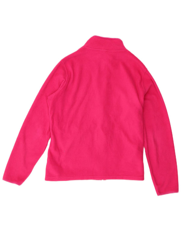 Marks & Spencer - Chaqueta polar para mujer (talla 40), color rosa mediano