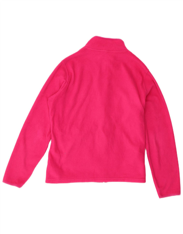 Marks & Spencer - Chaqueta polar para mujer (talla 40), color rosa mediano