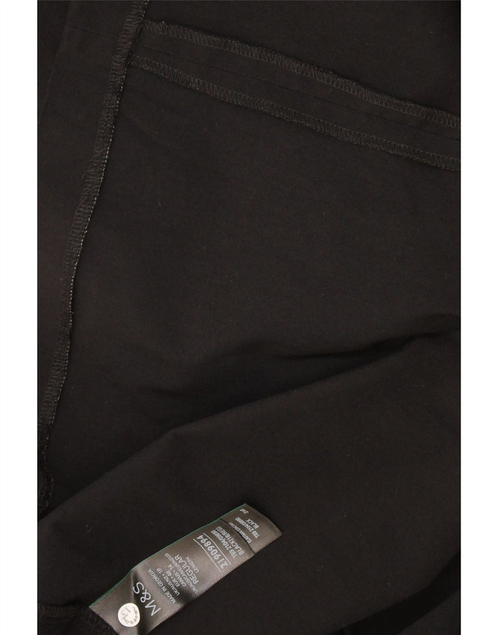 Marks & Spencer Vestido sin Tirantes para Mujer UK 40 XL Viscosa Negra