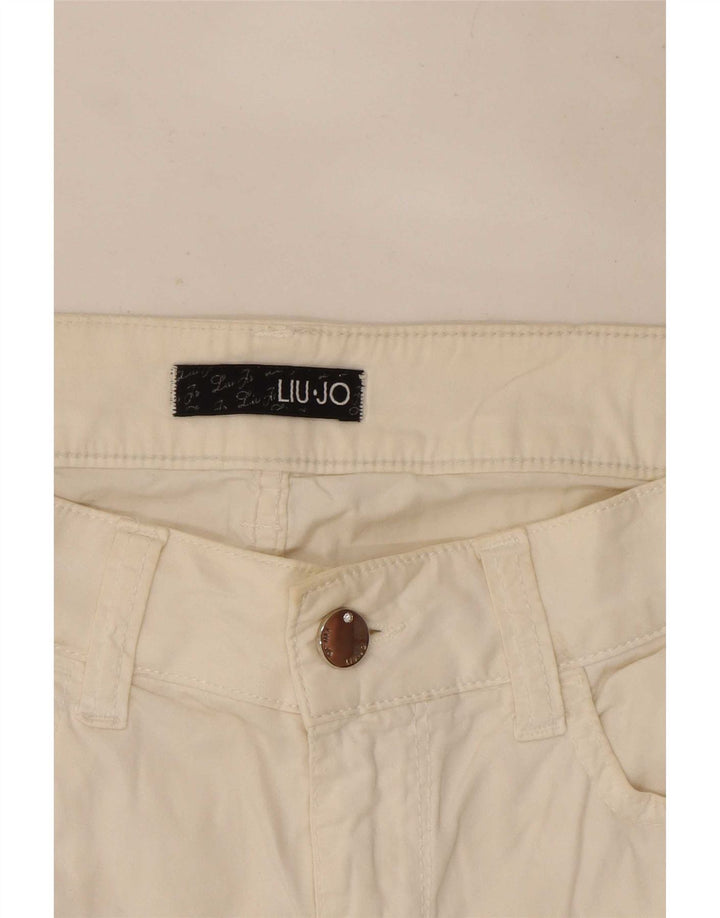 Pantalones Liu Jo Mujer Slim Casuales W30 L27 Blanco