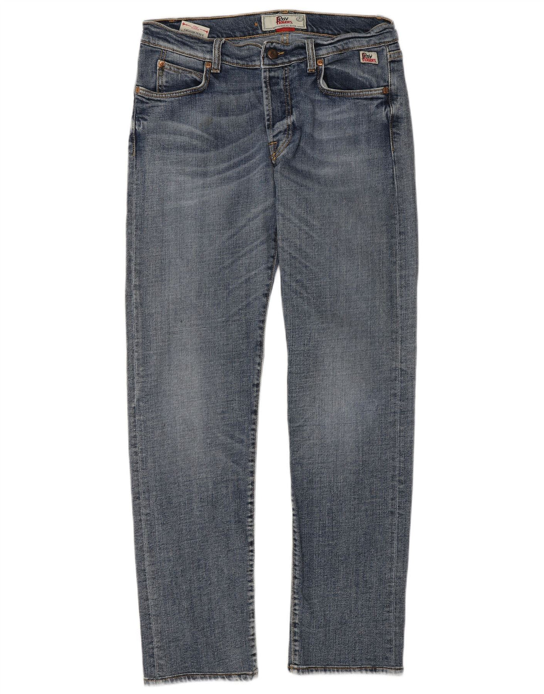 Roy Rogers Vaqueros rectos para hombre W34 L32 Algodón azul