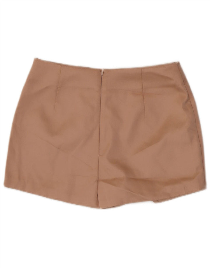 Topshop Pantalones cortos para mujer UK 10 Small W28 Poliéster rosa
