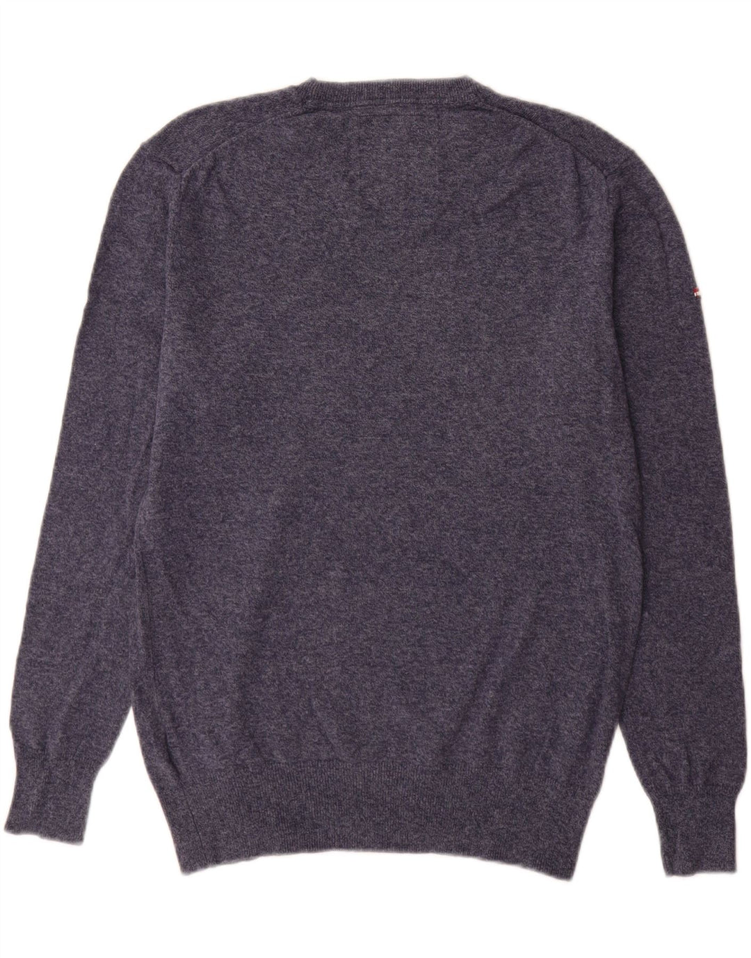 Superdry Jersey De Cuello Redondo Para Hombre De Algodón Azul Marino Medio