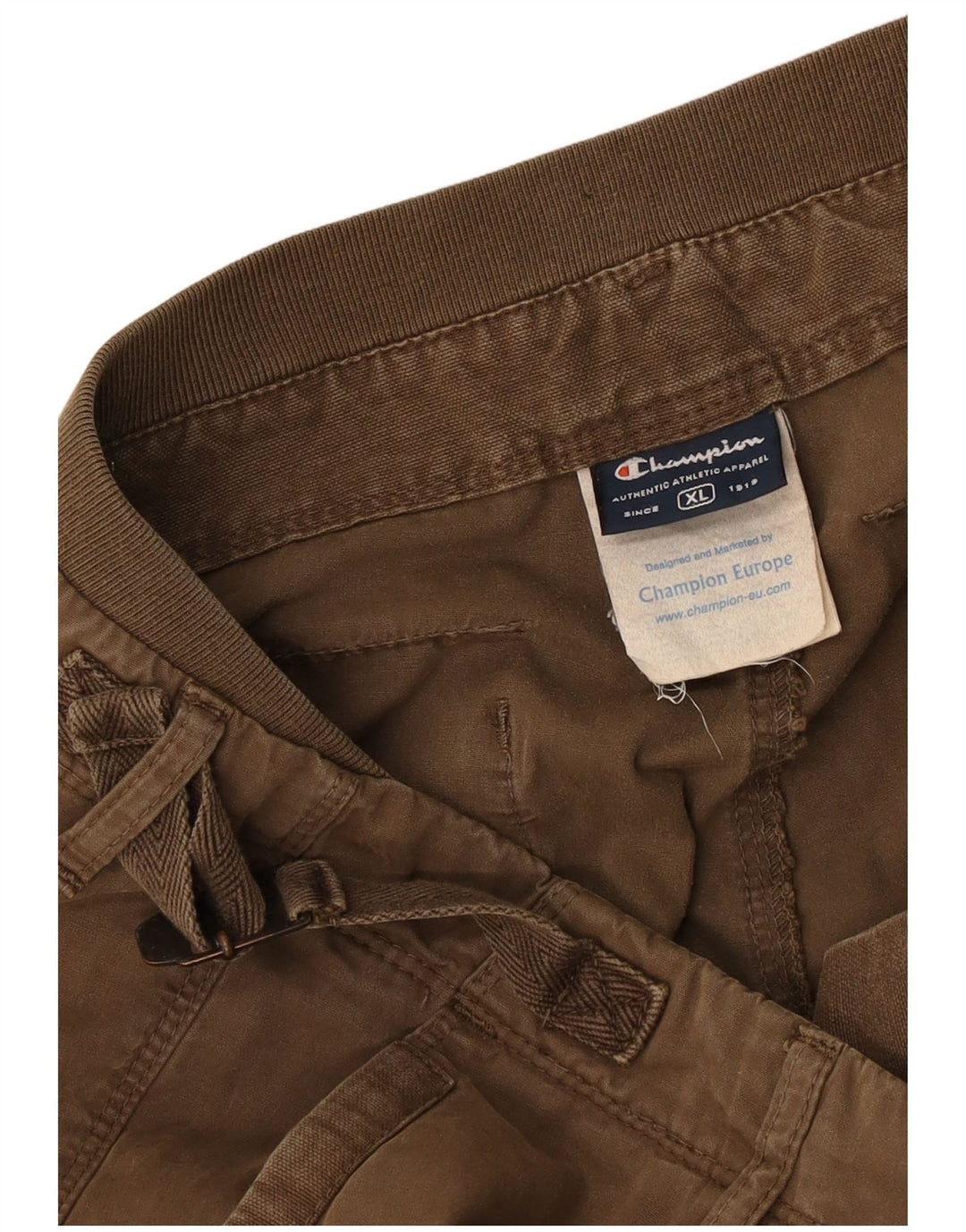 Champion Pantalones cortos cargo para hombre XL W38 Algodón marrón