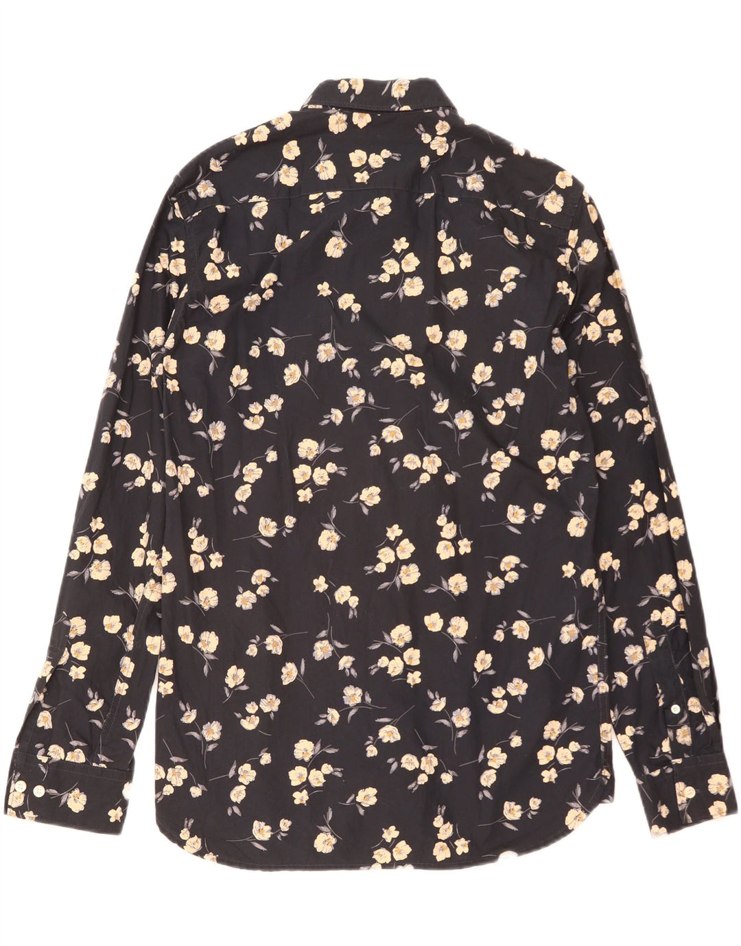 Camisa para hombre French Connection de algodón floral en azul marino mediano