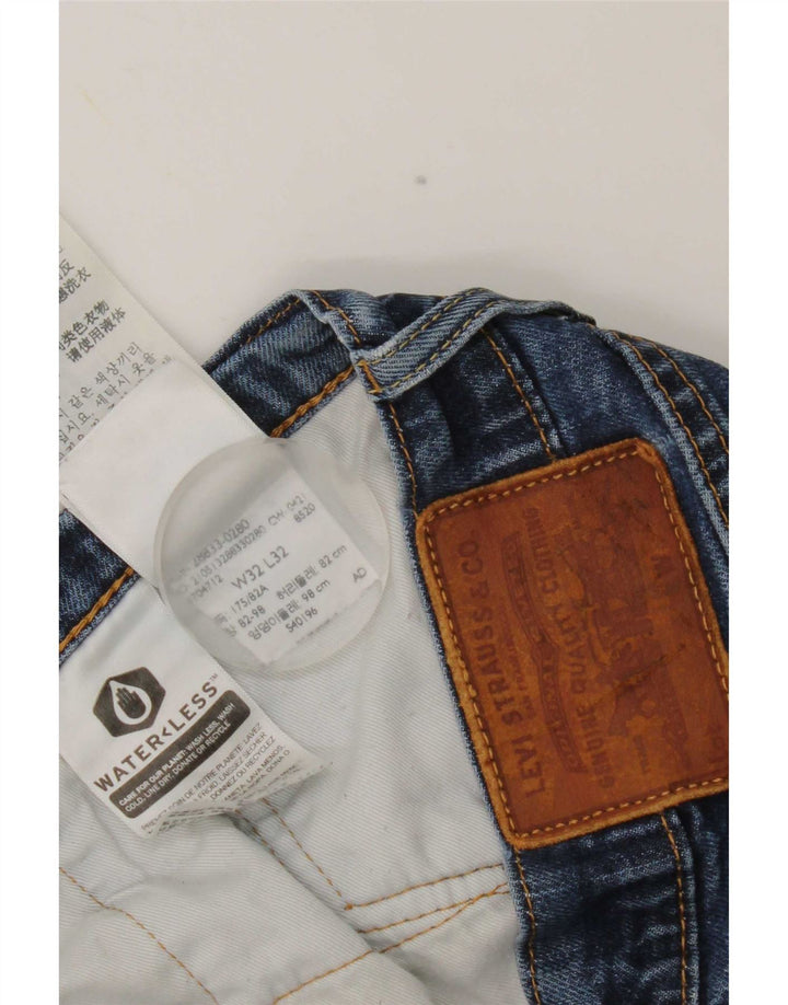 Levi's Vaqueros Pitillo Mujer W32 L28 Algodón Azul