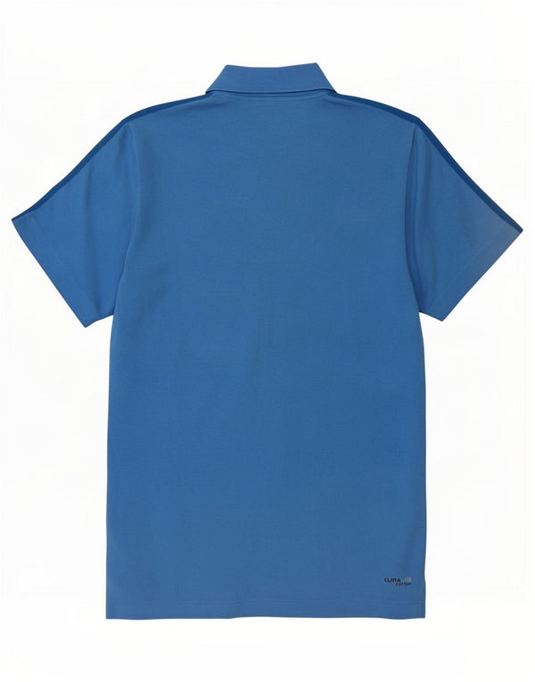 Adidas Mens Clima 365 Polo Camisa Pequeña Algodón Azul
