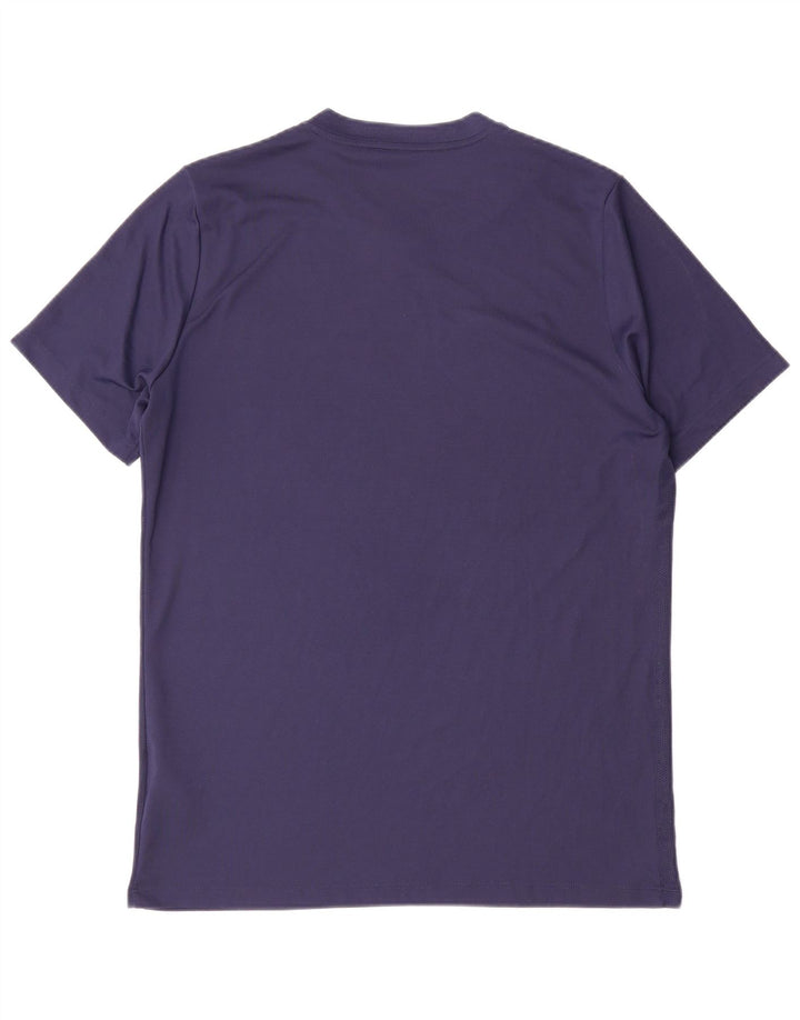 Camiseta Nike Dri Fit para hombre, talla grande, poliéster azul marino
