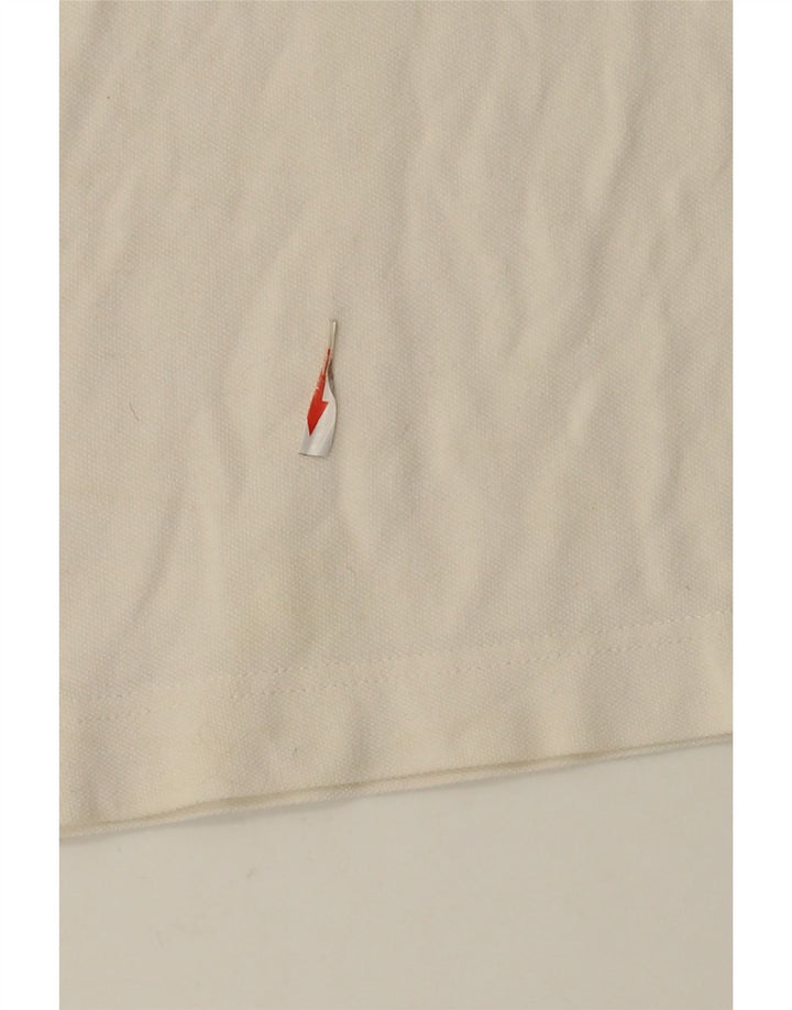 Kappa Polo Hombre Blanco Grande