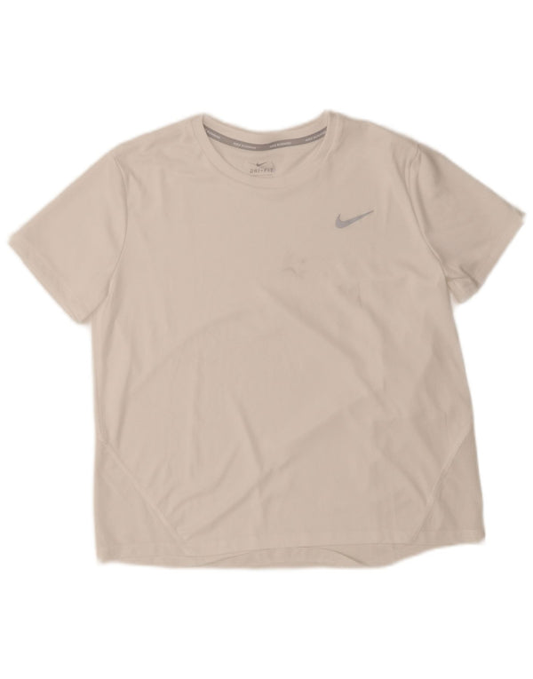 Camiseta Nike Dri Fit para hombre, talla mediana, blanca