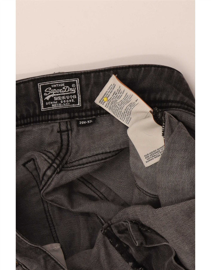 Vaqueros Superdry Mujer Slim W29 L32 Algodón Gris