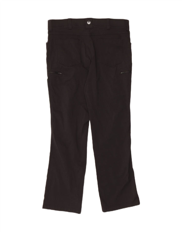WRANGLER Pantalón cargo recto para hombre W36 L32 Nylon negro