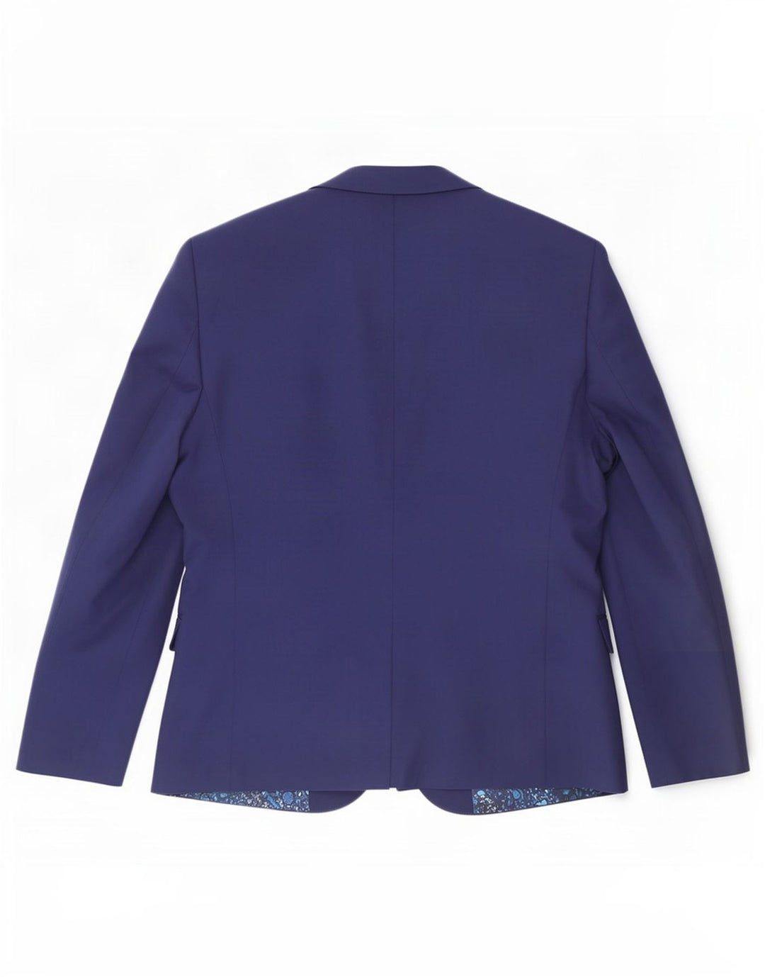 Marks & Spencer Chaqueta tipo blazer con 1 botón para hombre UK 42 Grande Poliéster azul marino