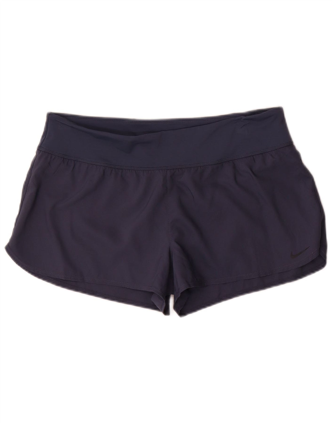 Nike - Pantalones cortos deportivos para mujer, talla 40, talla grande, poliéster, color azul marino