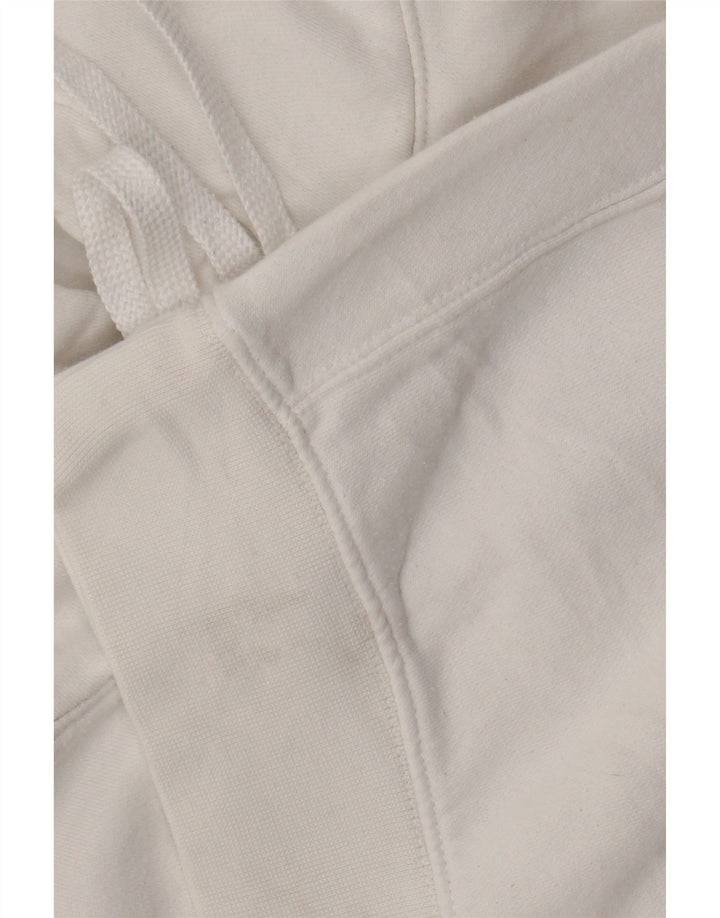 Nike Jersey con capucha y gráfico gráfico de algodón blanco mediano para hombre