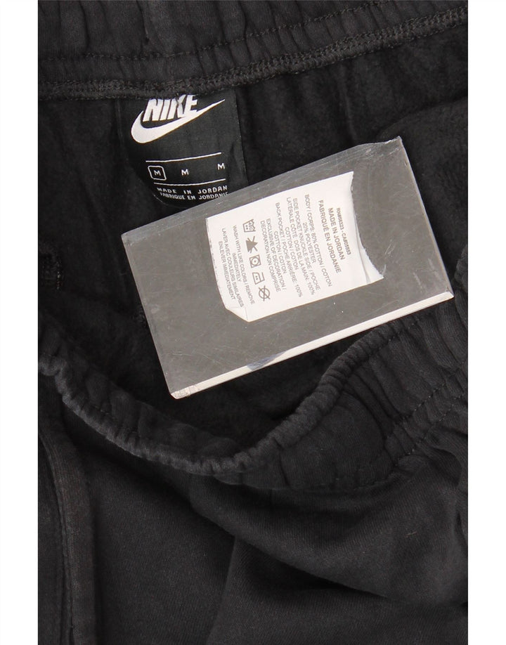 NIKE Hombre Pantalones de Chándal Joggers Medium Negro Algodón