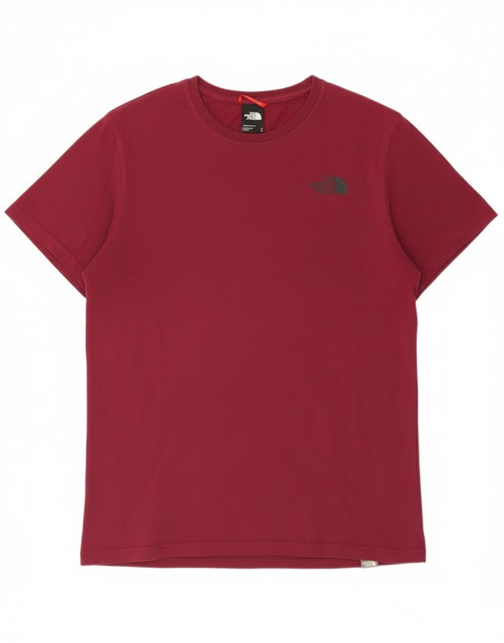 The North Face Camiseta gráfica para hombre Top Medium Borgoña Algodón