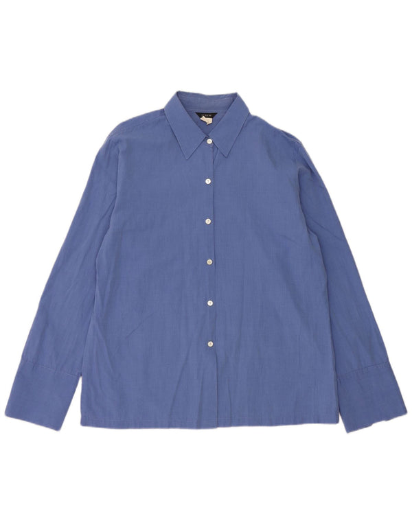 J. Crew Camisa para mujer UK 44 Algodón azul medio