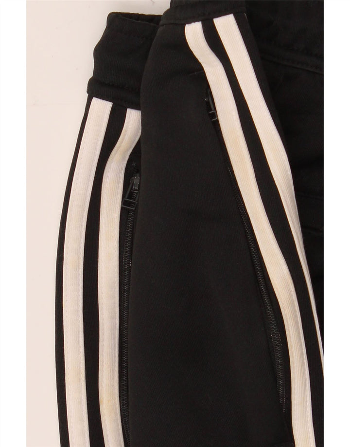 ADIDAS Pantalones de chándal para mujer UK 6 XS Negro Poliéster