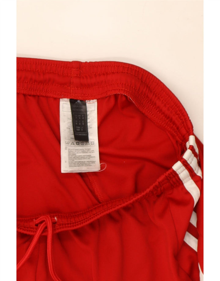 Adidas Mens Climalite Sport Shorts Medio Rojo Poliéster