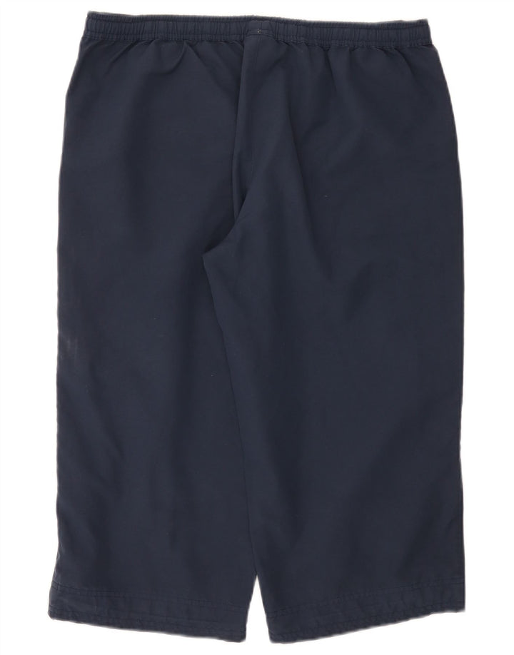 Reebok Bermudas deportivas para mujer, talla 40, talla grande, poliéster, color azul marino