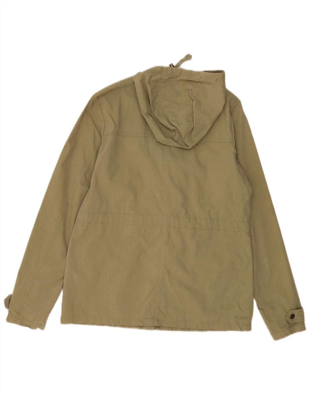 Chaqueta utilitaria extragrande con capucha para mujer de Fat Face UK 10 Small Khaki Cotton