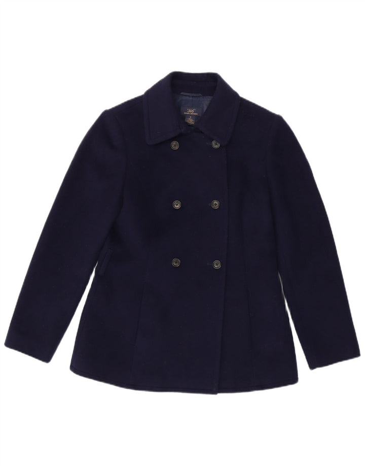 Brooks Brothers Chaquetón para mujer US 2 XS Lana azul marino