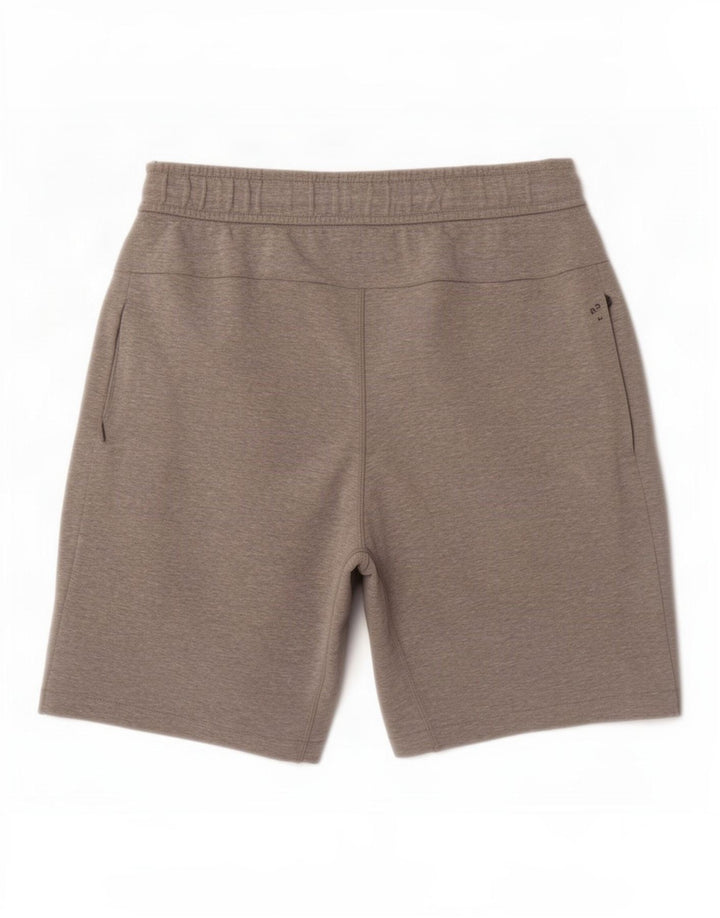 Pantalones cortos deportivos Nike para hombre de algodón gris medio