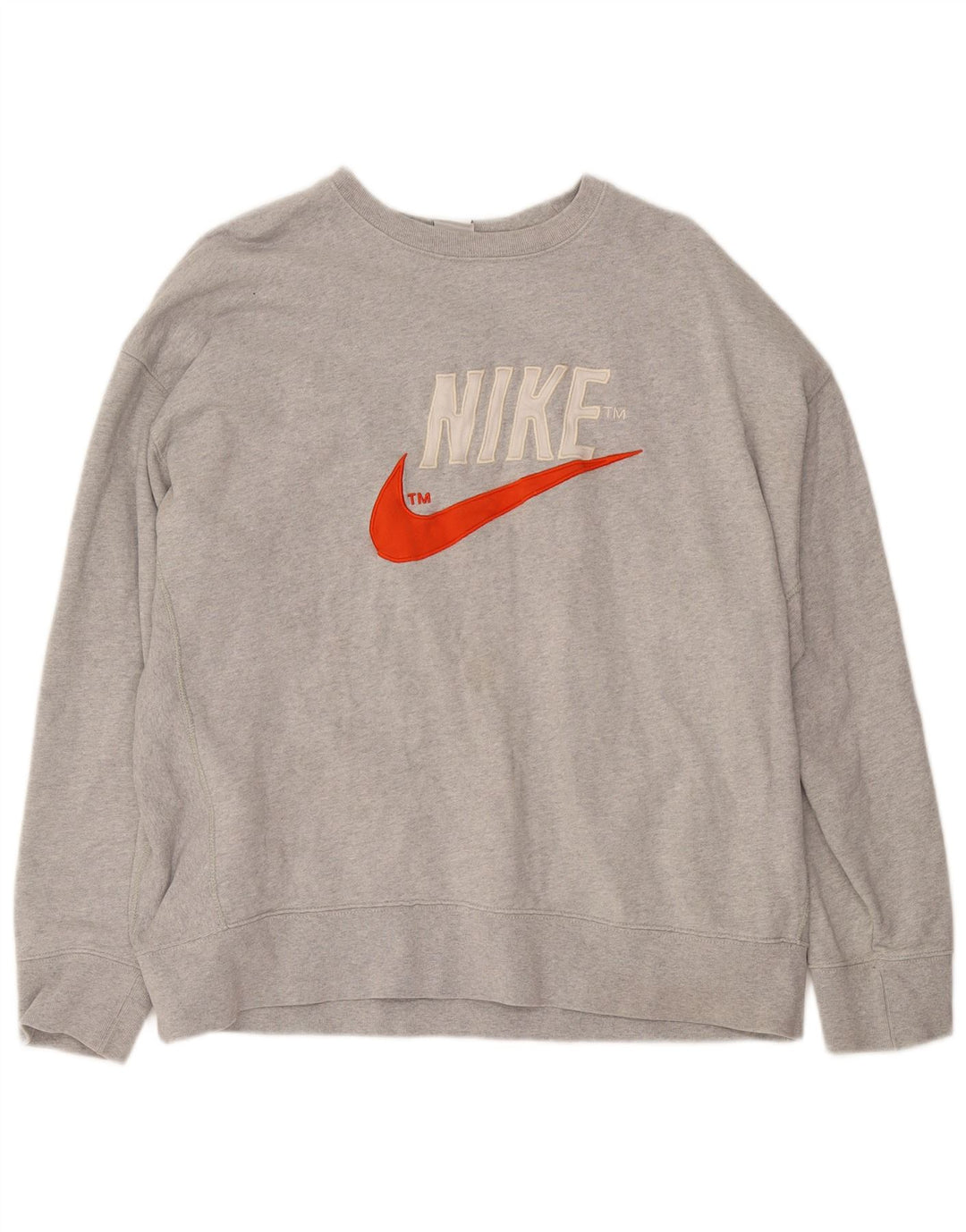 Nike Hombre Graphic Sudadera Jumper XL Gris Algodón