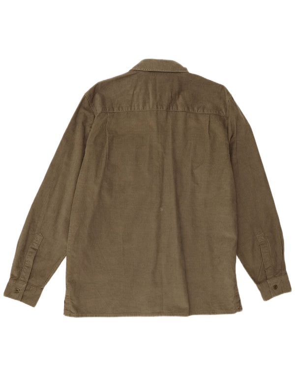Levi's Camisa De Pana Para Hombre Algodón Caqui Grande