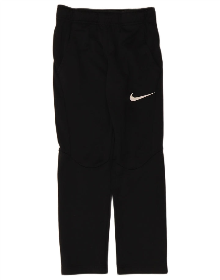 Nike Pantalones de chándal Dri Fit para niños 8-9 años Pequeño Negro Poliéster