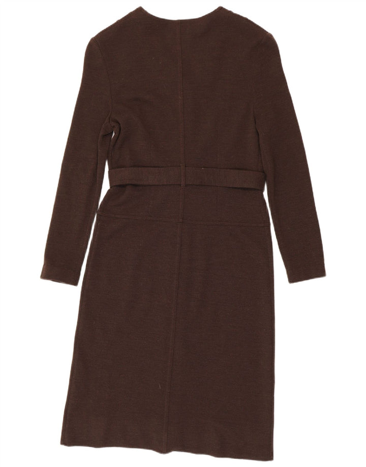 Marella Vestido tipo jersey para mujer IT 44 Marrón medio
