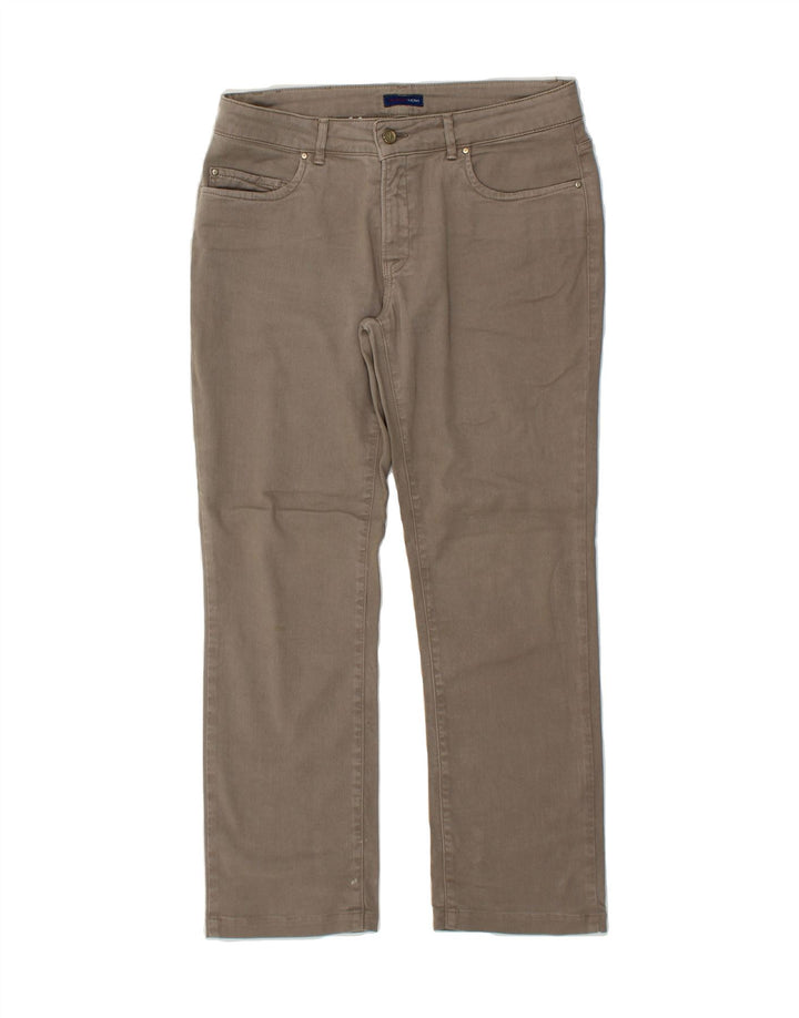 TRUSSARDI Womens Straight Jeans W30 L28 Grey Cotton Vintage Trussardi and Second-Hand Trussardi from Messina Hembry 