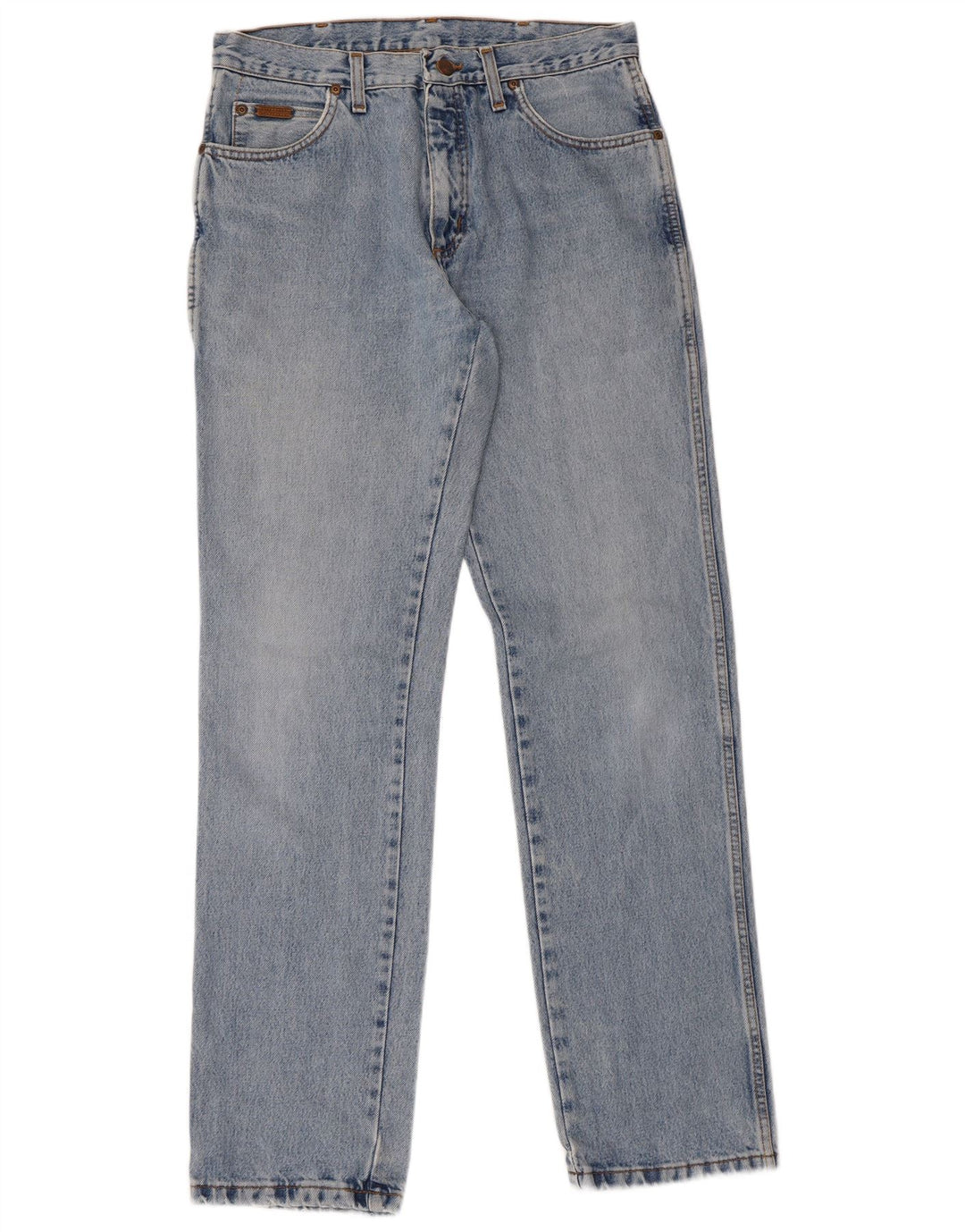 Wrangler Vaqueros rectos para hombre W32 L34 Azul
