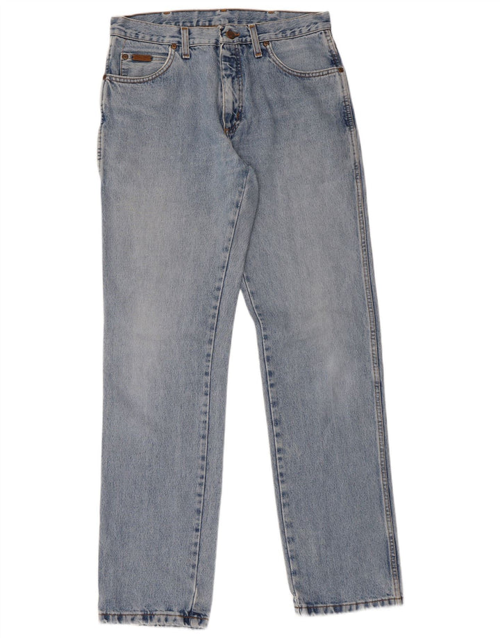 Wrangler Vaqueros rectos para hombre W32 L34 Azul