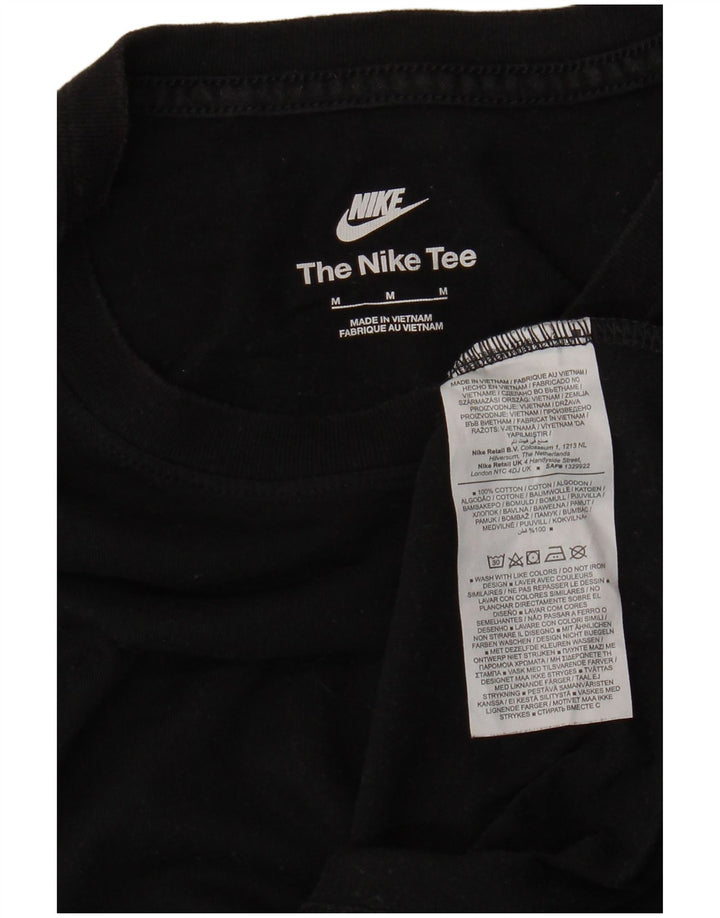 Camiseta Nike Hombre Top Medium Negro Algodón