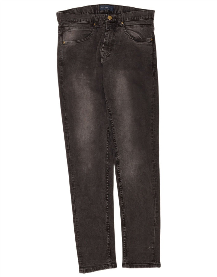 Zara Vaqueros pitillo para hombre EU 40 Medium W31 L32 Gris