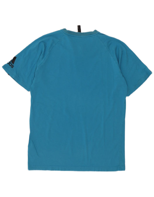 ADIDAS Camiseta Hombre Top Small Azul Algodón