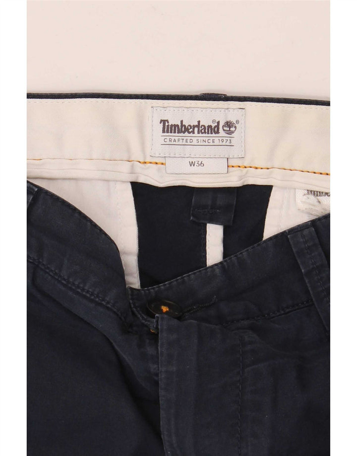 Timberland pantalones cortos chinos para hombre W36 grande azul marino