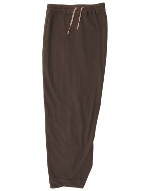 Rick Owens Falda larga para mujer pequeña W28 algodón gris