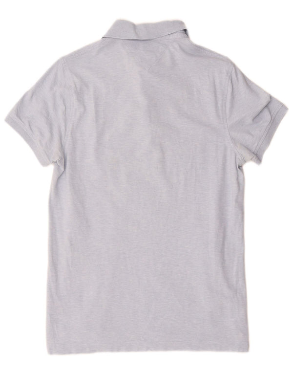 Tommy Hilfiger Polo Slim Fit de algodón azul medio para hombre